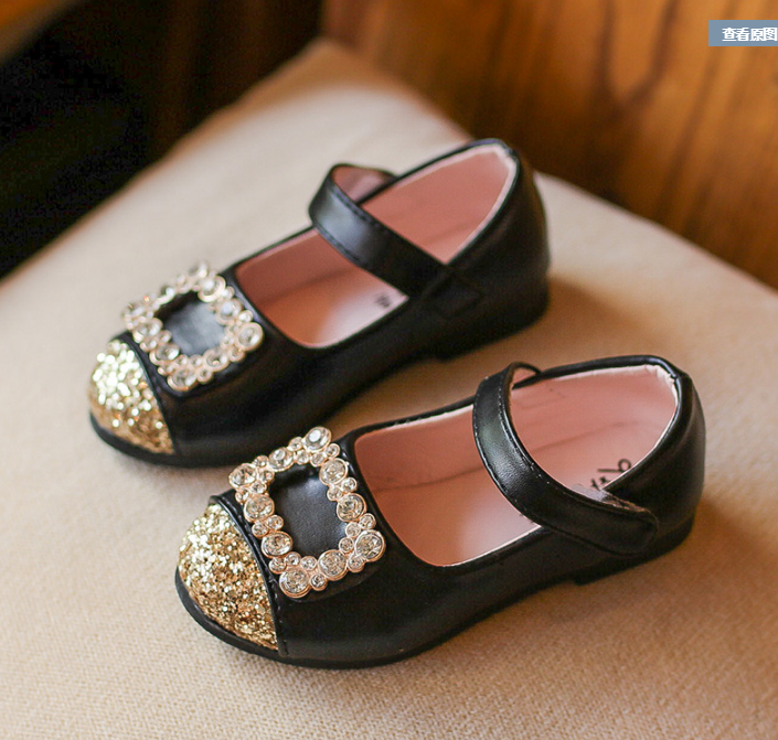 Korean rhinestone princess shoes