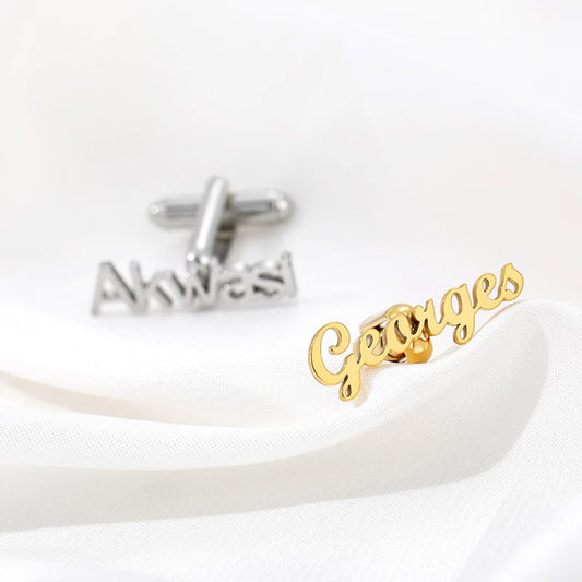 Custom-Made Vintage Name Cuff Nail Commemorative Jewelry