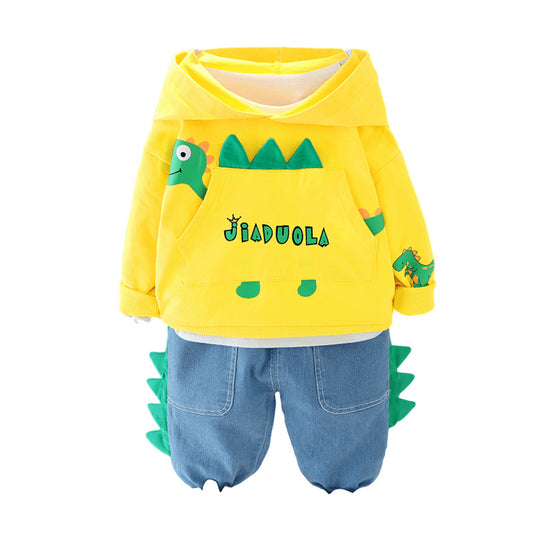 Baby Suit Spring And Autumn Sweater Children S Sports Two Piece Suit