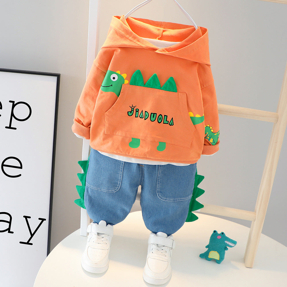 Baby Suit Spring And Autumn Sweater Children S Sports Two Piece Suit