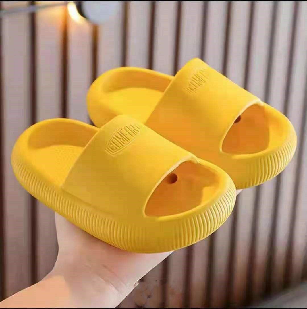 Slippery Wear-resistant Fashion Home Children's Literal Slippers