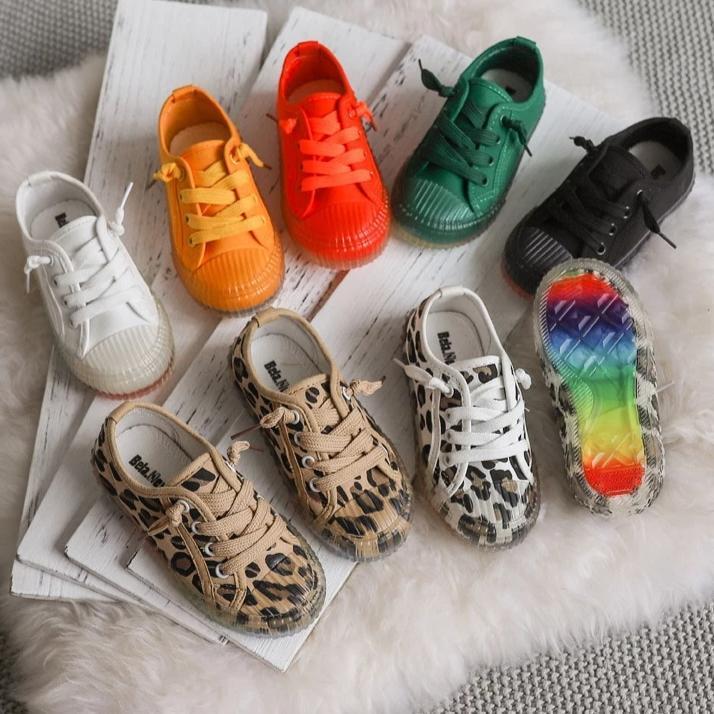 Casual Girls / Boys Canvas Solid or Print Shoes