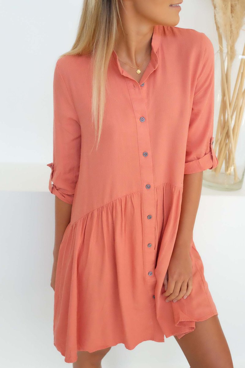 Simple and comfy long sleeve dress