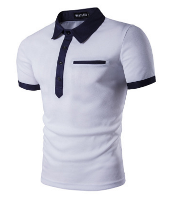 Single Breasted Mens Polo Shirt