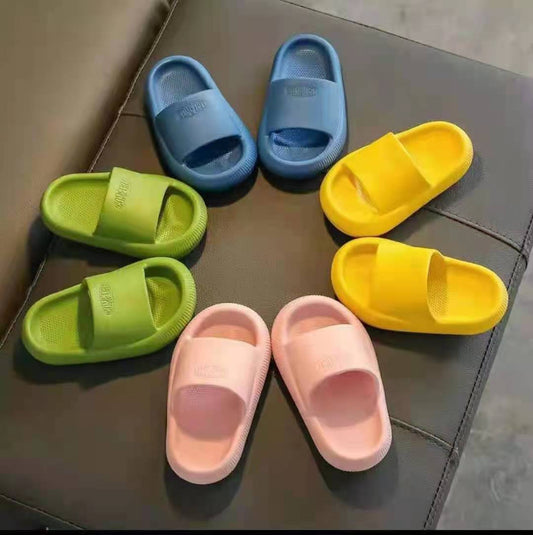 Slippery Wear-resistant Fashion Home Children's Literal Slippers