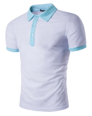 Single Breasted Mens Polo Shirt