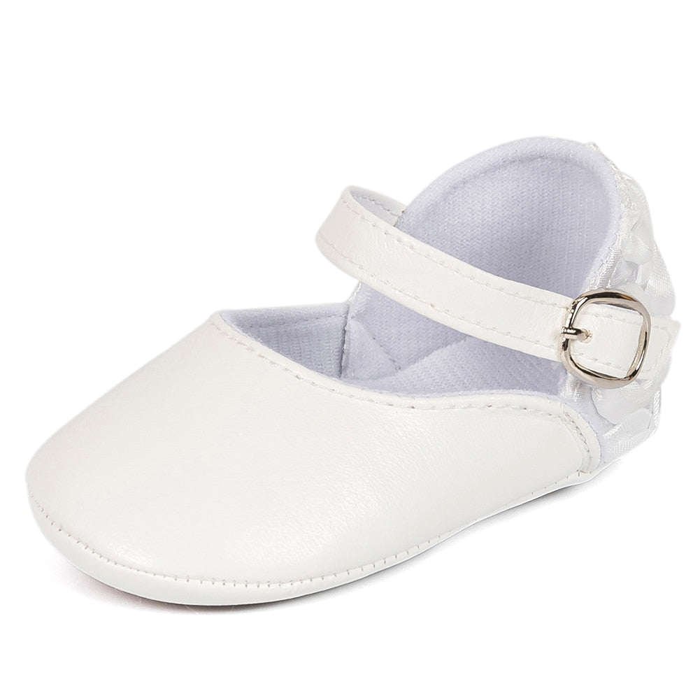 Cute Non-Slip Bowknot Princess First Walkers 0-18M